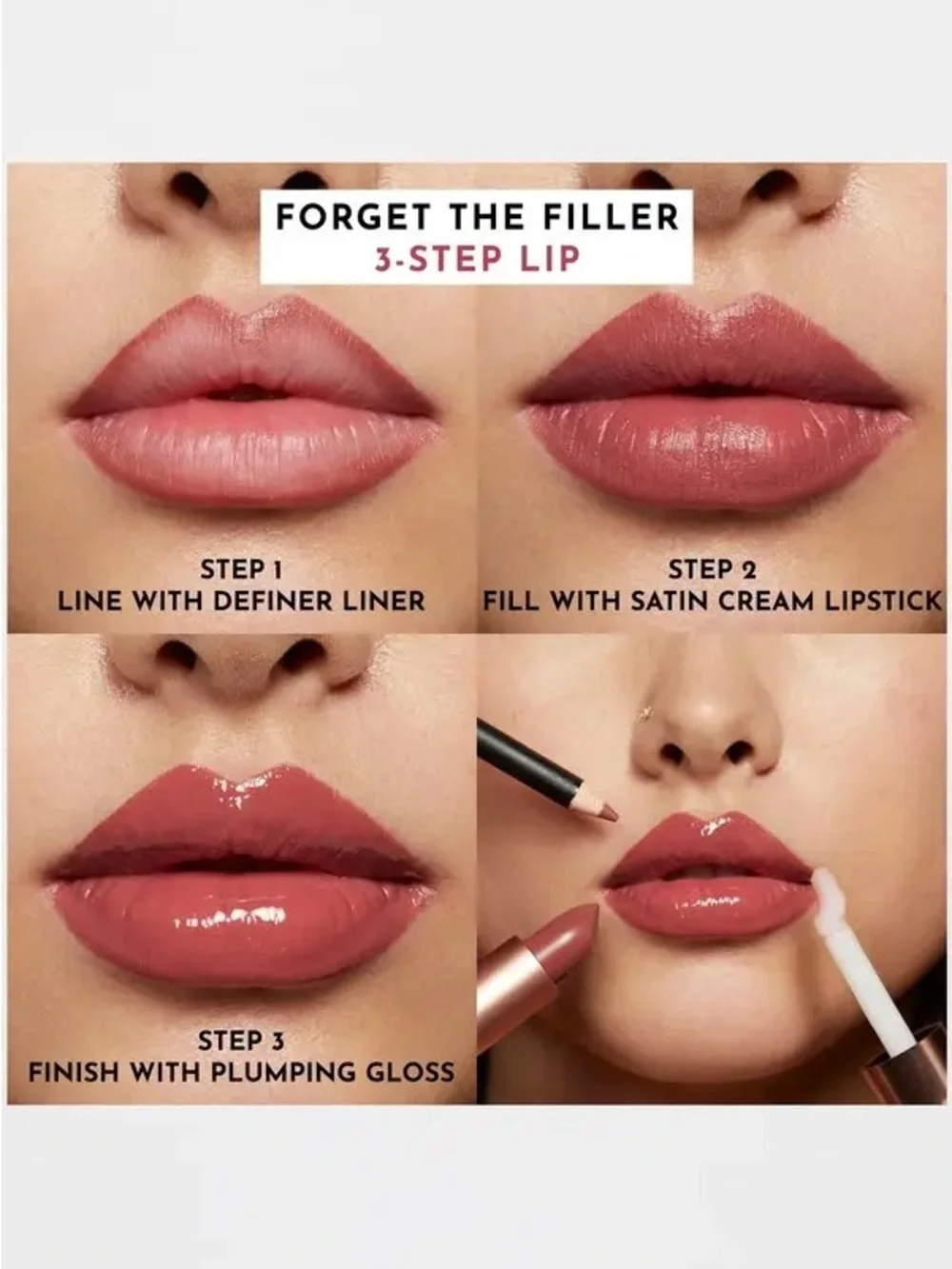 LAWLESS Forget The Filler Definer Lip Liner Shade - “Kiss”